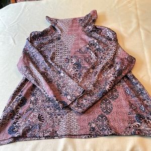 Cj banks cowl neck sweater